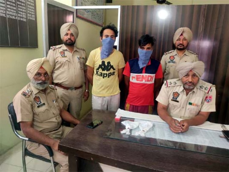 मैहतपुर पुलिस ने नशा तस्कर और एक भगौड़ा किया गिरफ्तार