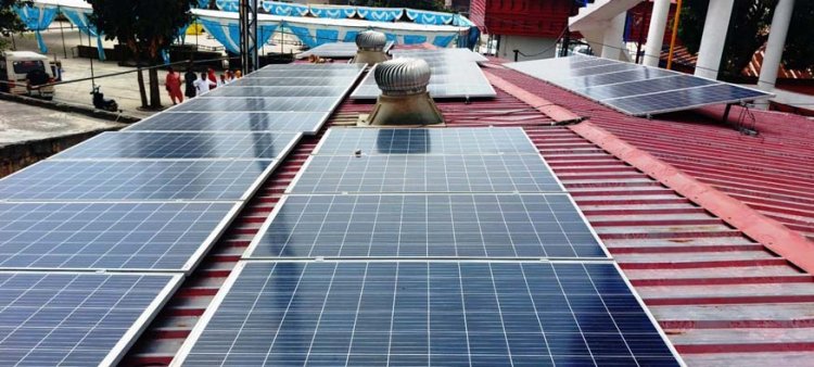अजौली में बना प्रदेश का पहला सौर संचालित कूड़ा संयंत्र 