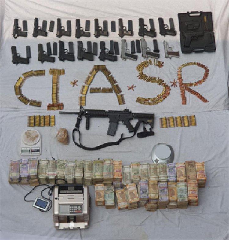 पंजाबः हथियारों की तस्करी करने वाले मॉड्यूल का भंडाफोड़, आधुनिक हथियारों सहित 4 काबू