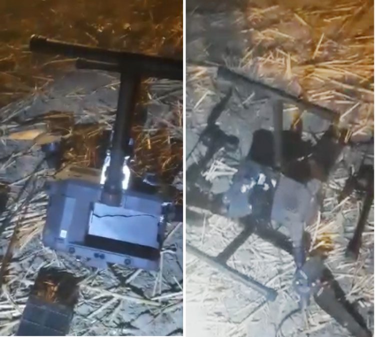 भारतीय सीमा में फिर घुसा Pakistani ड्रोन, BSF ने फायरिंग कर दागे बम, देखें वीडियो