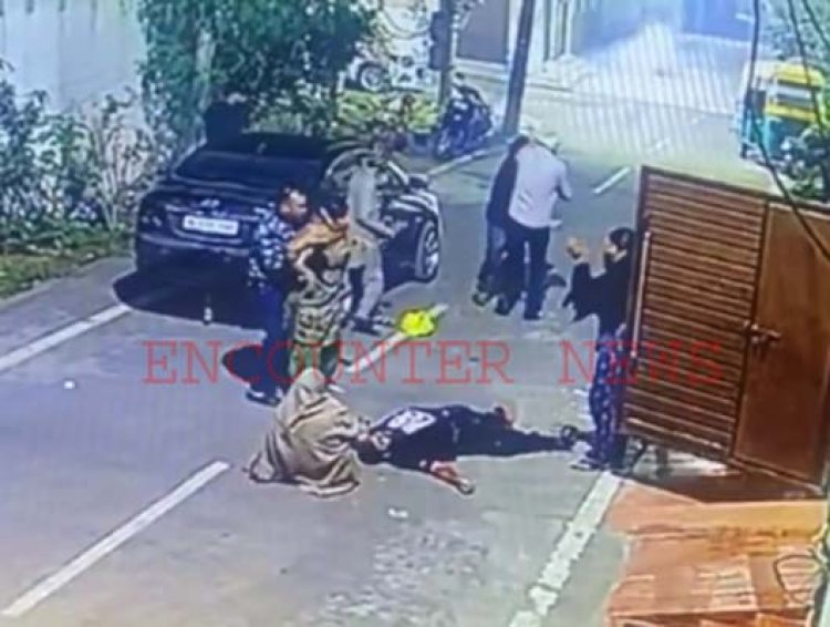 जालंधरः सतनाम नगर में गोली चलने की CCTV आई सामने, देखें वीडियो