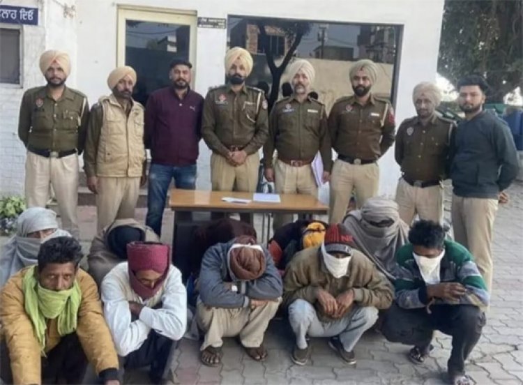पंजाबः सेब लूट मामले में पुलिस की कार्रवाई, 10 लोगों को किया गिरफ्तार