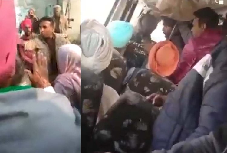 पंजाबः शराब फैक्ट्री को लेकर पुलिस और प्रदर्शनकारी हुए आमने-सामने, देखें वीडियो 