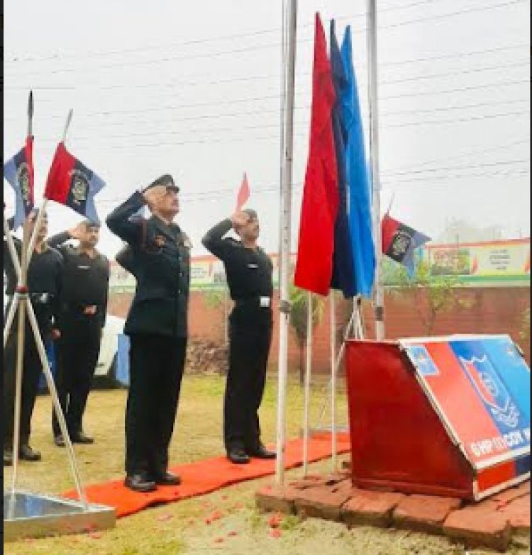 कमांडिंग अफ़सर आर.क.सैणी. ने छठी हि.प्र. कंपनी एनसीसी यूनिट में स्वतंत्रता दिवस पर किया ध्वजारोहण