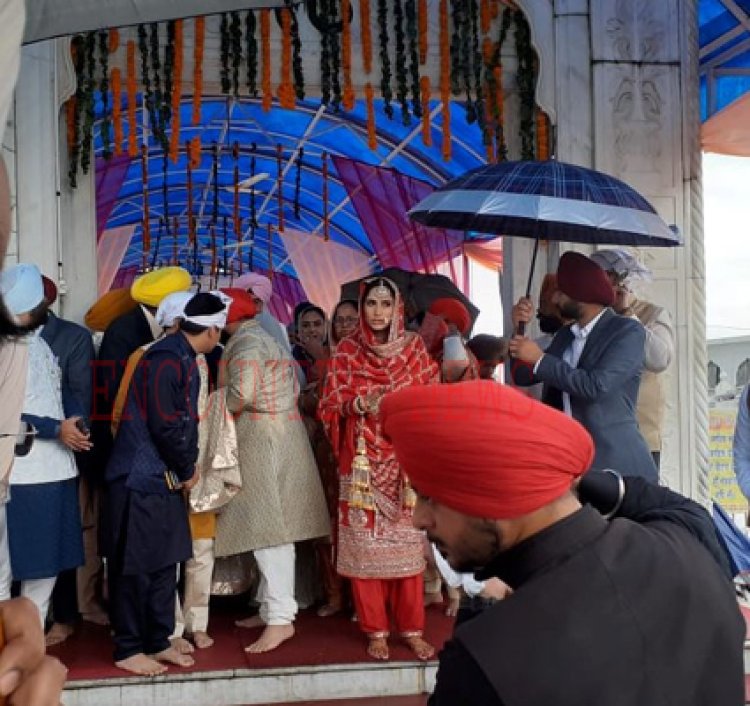 पंजाबः शिक्षा मंत्री हरजोत सिंह बैंस ने IPS ज्योति संग रचाई शादी, देखें वीडियो