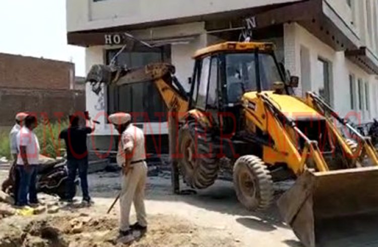 पंजाबः नगर निगम की बड़ी कार्रवाई, 5 स्थानों पर इमारतों को गिराया