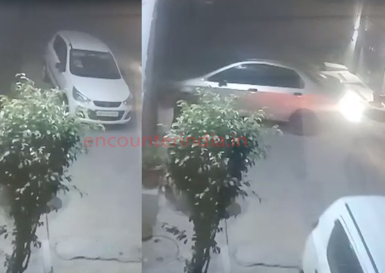 जालंधरः चंद मिनटों में 2 कारें चुराकर चोर हुए फरार, देखेें CCTV