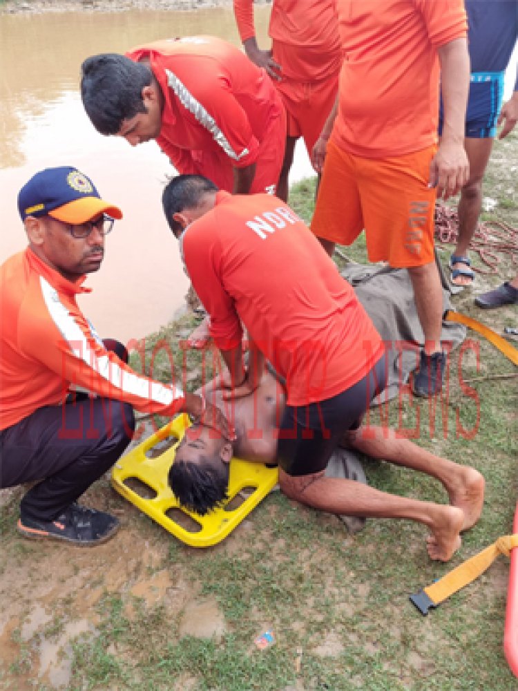 नदी में नहाने गए 6 बच्चों में 2 की डूबने से हुई मौत, देखें वीडियो