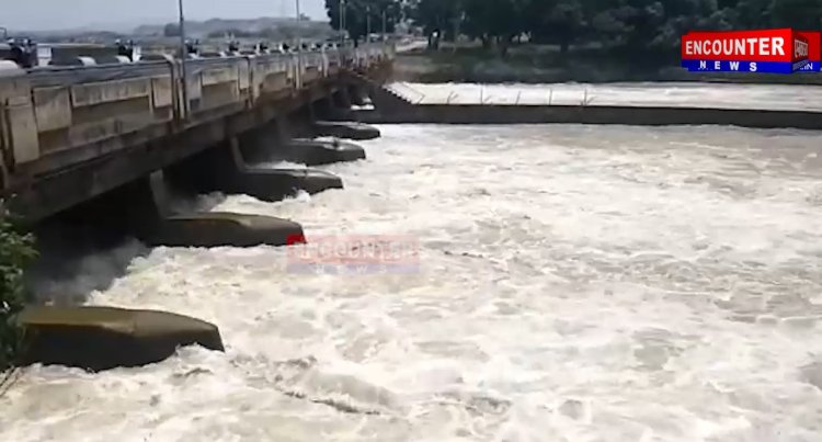 पंजाबः बारिश के कारण रणजीत सागर डैम का बड़ा जलस्तर, खतरे के निशान से कुछ मीटर दूर, देखें वीडियो