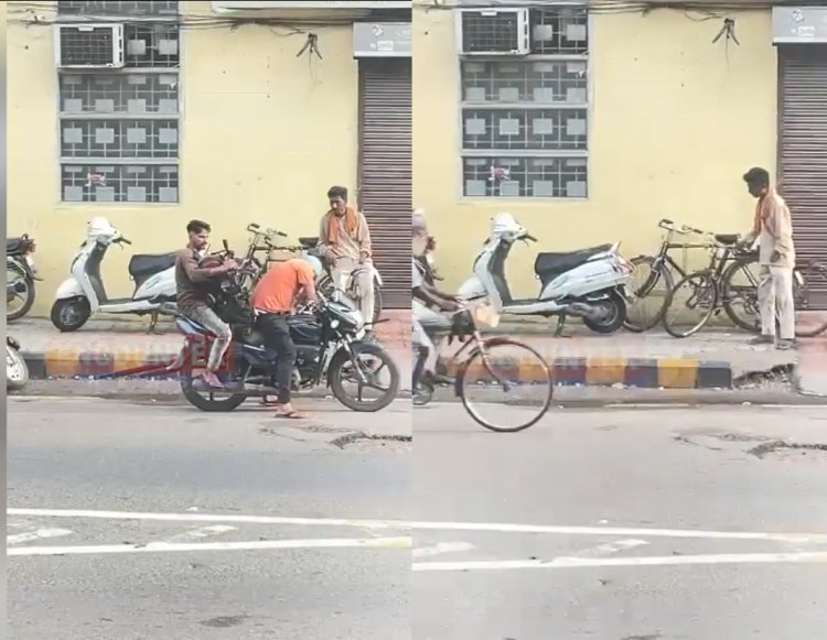 जालंधरः साइकल चोरी करता चोर  काबू, देखे CCTV