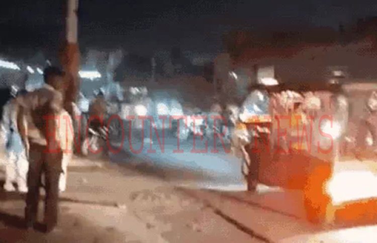 जालंधरः 2 ऑटो चालकों की लड़ाई में जमकर चले ईंट-पत्थर 