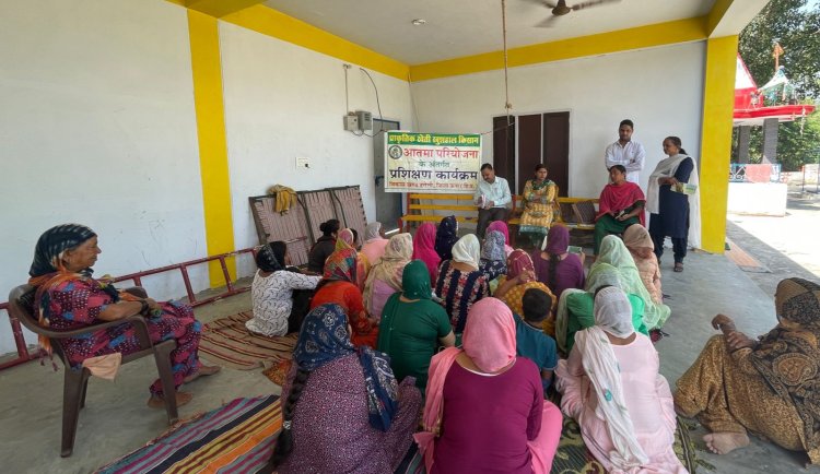 करमपुर में प्राकृतिक खेती के अंतर्गत एक दिवसीय प्रशिक्षण शिविर आयोजित 