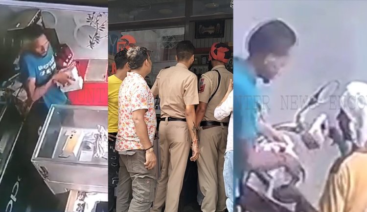 पंजाब : चोरों ने दिन-दिहाड़े मोबाइल की दुकान को बनाया निशाना, देखें CCTV