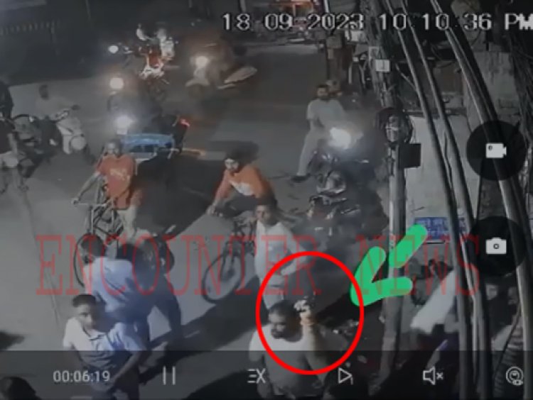 जालंधरः जालंधरः वाल्मीकि गेट के पास हुए झगड़े में गोली चलने की वीडियो आई सामने, देखें CCTV