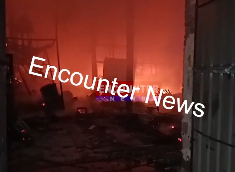 पंजाब : मेडिसिन फैक्ट्री के गोदाम में लगी भीष्ण आग, देखें वीडियो