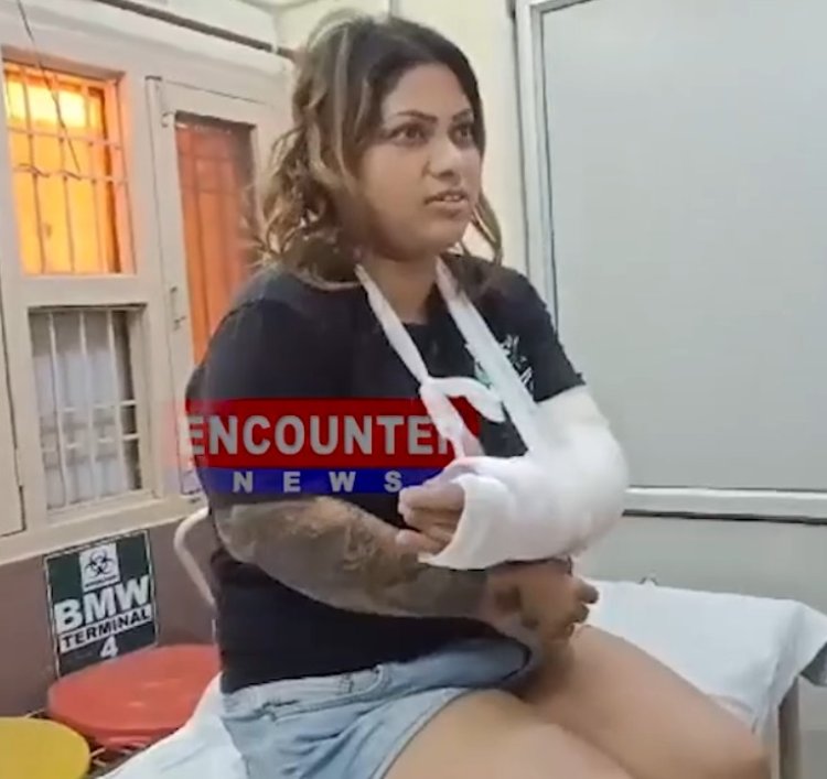 फगवाड़ा :  पार्लर का काम करने वाली लड़की से 2 युवकों ने की मारपीट, देखें वीडियो