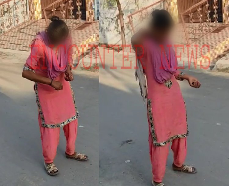 पंजाबः नशें में धुत्त महिला की वीडियो हुई वायरल 