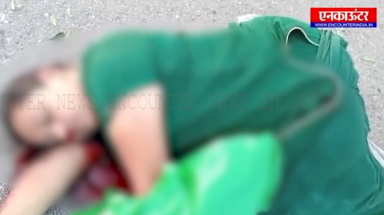 फगवाड़ा : दर्दनाक सड़क हादसे में महिला की मौ'त, देखें वीडियो