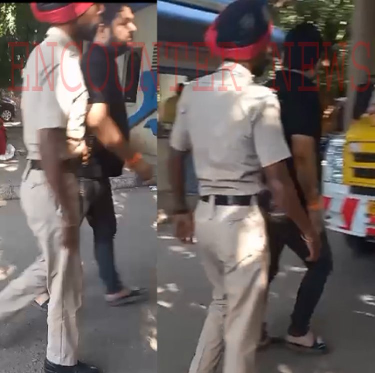 जालंधरः मेडिकल के लिए शिवसेना नेता रोहित जोशी को सिविल अस्पताल लेकर आई पुलिस, देखें वीडियो
