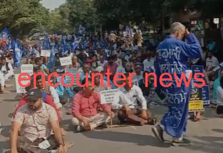 जालंधरः CM भगवंत मान के खिलाफ सड़कों पर उतरी बसपा, देखें वीडियो