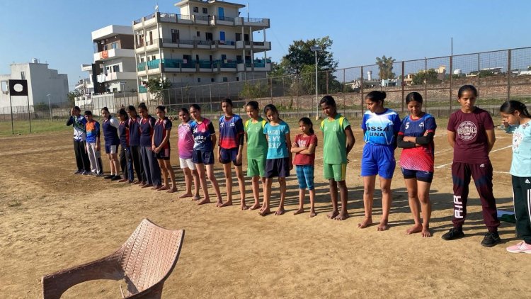इंदिरा गांधी खेल परिसर में कबड्डी और कुश्ती के ट्रायल का आयोजन