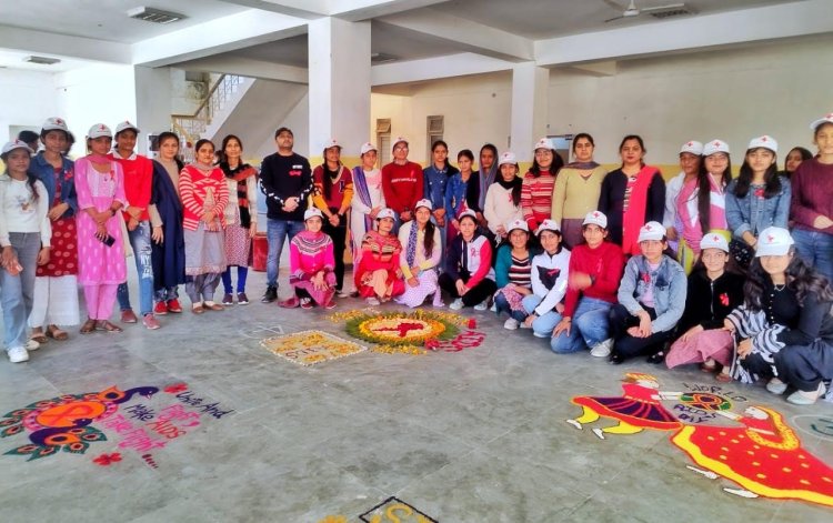 महाविद्यालय बंगाणा में मासिक एड्स जागरुकता पर कार्यक्रम आयोजित
