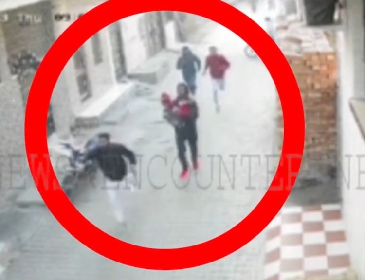 पंजाबः पारिवारिक झगड़े के चलते ससुराल से बच्चे को ले भागा व्यक्ति, देखें CCTV 