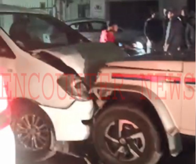 पंजाबः पुलिस की पायलट और इनोवा में टक्कर, ASI घायल, देखें वीडियो