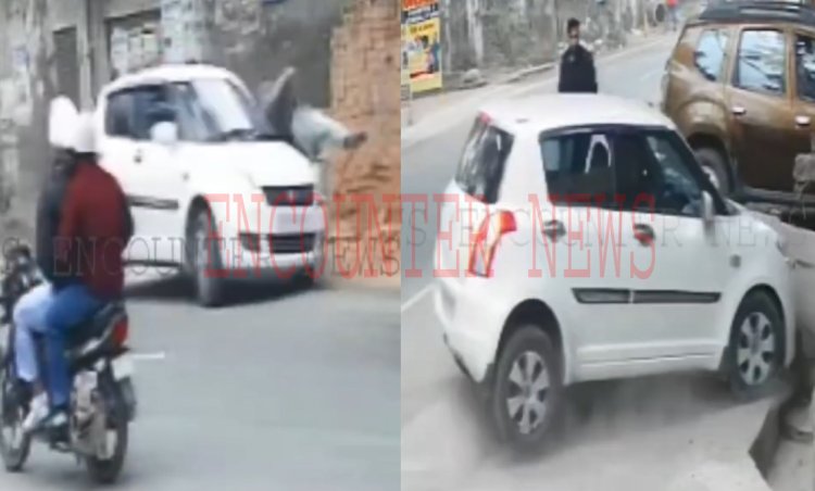 पंजाबः दर्दनाक हादसा, तेज रफ्तार कार चालक ने पैदल जा रहे व्यक्ति को रौंदा, देखें CCTV