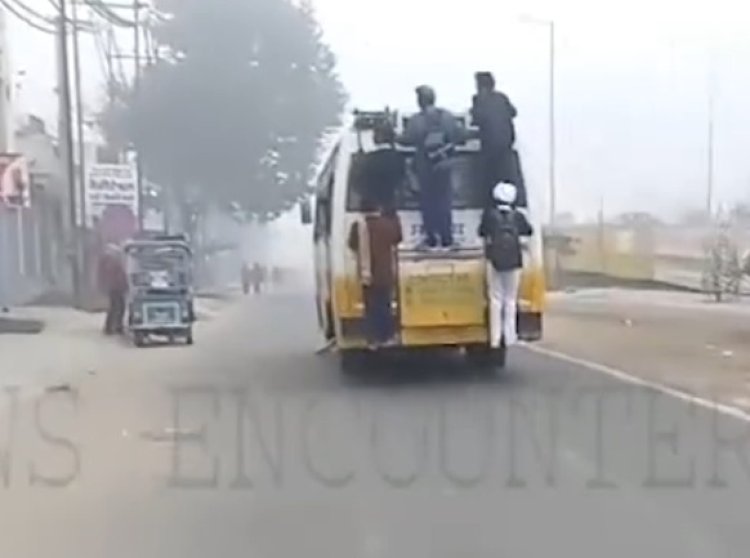 पंजाब : पुलिस इंचार्ज ने बस चालकों को दी चेतावनी, देखें वीडियो