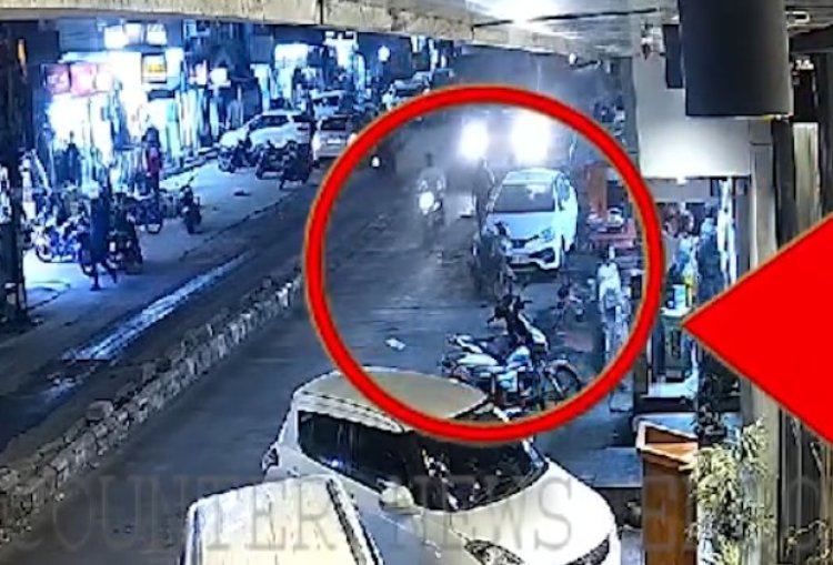 ट्रक चालक ने पैदल जा रहे व्यक्ति को मारी टक्कर, हुई मौत, देखें CCTV  