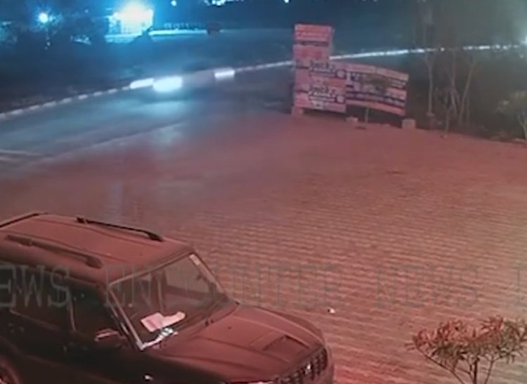 पंजाब : कार सवार लुटेरों ने लूटी ब्रेज़ा कार, देेखें वीडियो