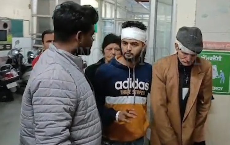 पंजाब : दुकानदार दंपति पर तेजधार हथियारों से हमला, देखें वीडियो