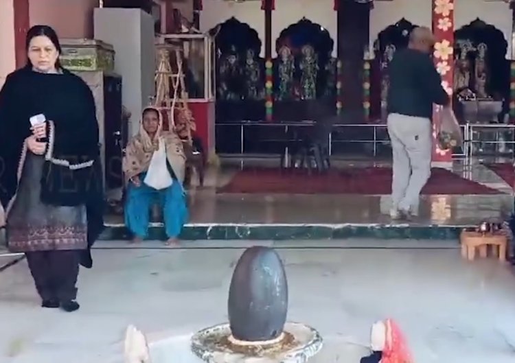पंजाब : चोरों ने मंदिर को बनाया निशाना, देखें वीडियो