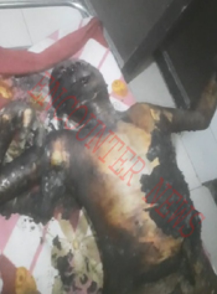 पंजाबः घर में जिंदा जला व्यक्ति, जांच में जुटी पुलिस