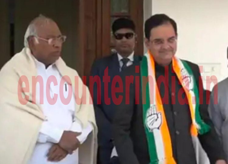 BJP नेता और सांसद बृजेंद्र सिंह कांग्रेस में हुए शामिल