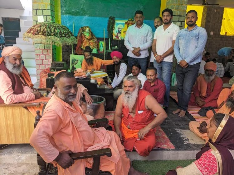 किशनपुरा में  ब्रह्मलीन बाबा दशहरापुरी की बरसी मनाई