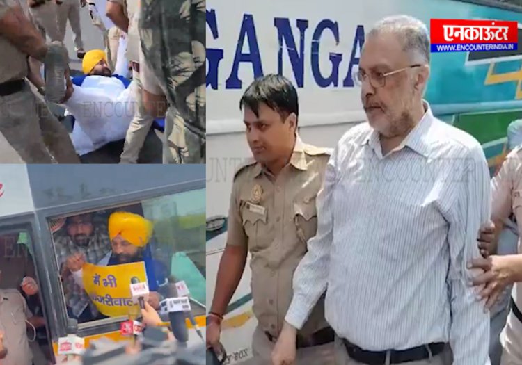 पंजाबः सेहत और शिक्षा मंत्री हरजोत बैंस को पुलिस ने लिया हिरासत में, देखें वीडियो