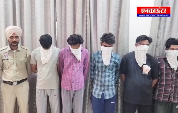 पंजाब : पेट्रोल पंप में लूट के मामले में 7 गिरफ्तार, देखें वीडियो