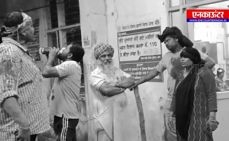 पंजाब : करियाना दुकान के बाहर गुंडागर्दी, देखें वीडियो