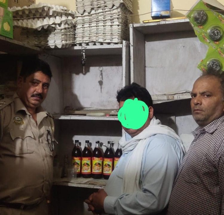 सलोह में रेडकर दुकान से पकड़ी अवैध शराब, हरोली पुलिस ने किया मामला दर्ज