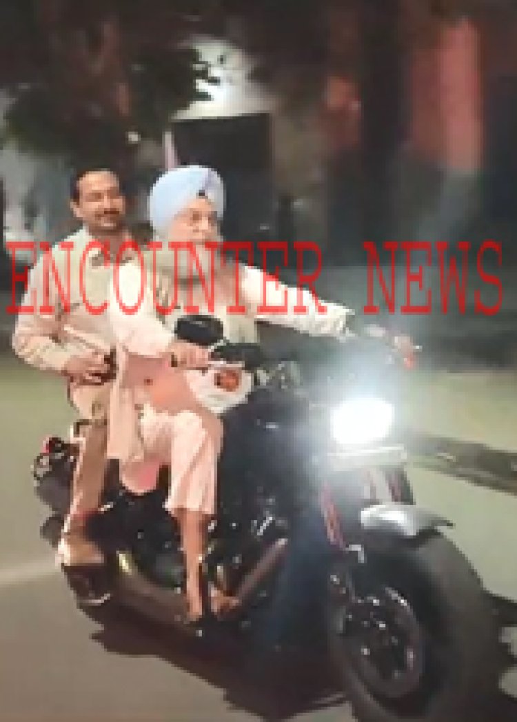 पंजाबः Harley Davidson बाइक घूमते दिखे विधानसभा स्पीकर कुलतार सिंह संधवां, वीडियो वायरल
