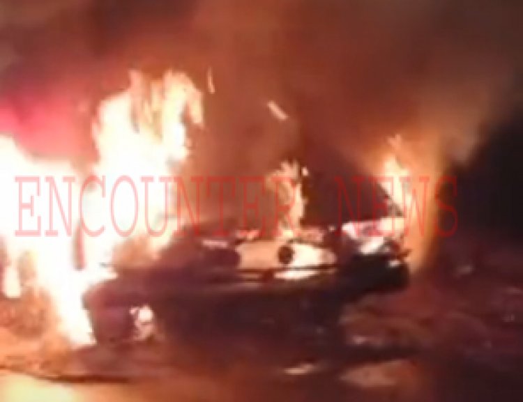 पंजाबः चलती कार में लगी आग, हड़कंप मचने पर गुरुद्वारा साहिब से की गई मदद के लिए अनाउंसमेंट, देखें वीडियो