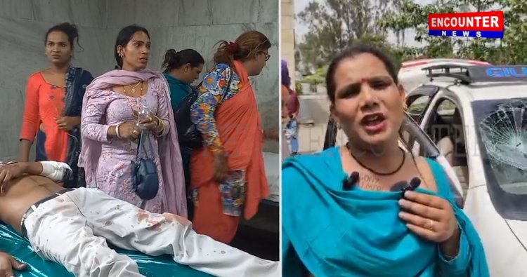 पंजाब : इलाके के बंटवारे और बधाई मांगने को लेकर महंतों के दो गुट भिड़े, देखे वीडियो