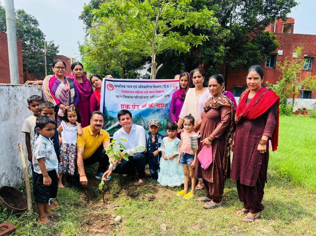 मिशन शक्ति योजना के अंतर्गत आगनवाड़ी केंद्र टब्बा-2 में जागरूकता शिविर आयोजित