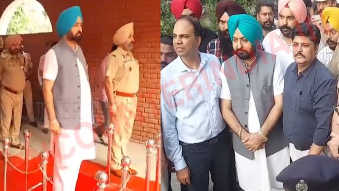 Cabinet Minister Hardeep Singh Mundiya लुधियाना पहुंचे, प्रशासन ने गार्ड ऑफ ऑनर से किया सम्मानित, देखें वीडियो