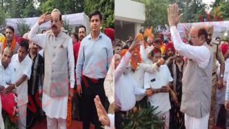 Cabinet Minister Mohinder Bhagat का जालंधर पहुंचने पर हुआ स्वागत, देखें वीडियो