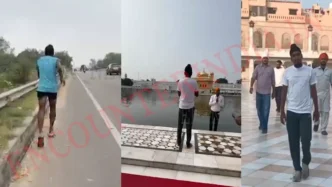 Punjab News: रोजाना 20 किलोमीटर दौड़ लगाकर श्री दरबार साहिब पहुंचा अंबाला का युवक, देखें वीडियो