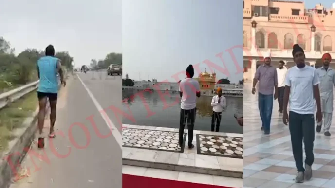 Punjab News: रोजाना 20 किलोमीटर दौड़ लगाकर श्री दरबार साहिब पहुंचा अंबाला का युवक, देखें वीडियो
