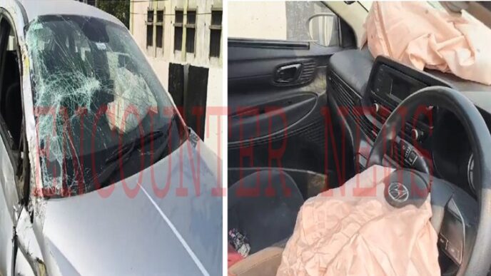 Punjab News: पुल पर हुआ भयानक हादसा, गाड़ी के खुले दोनों AirBag, देखें वीडियो